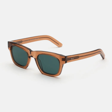 RetroSuperFuture Occhiali da Sole Sintesi Cola 1ZA Marrone Verde Scuro Unisex 2