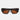 RetroSuperFuture Occhiali da Sole Sintesi Refined ZOR Nero Arancione Unisex 