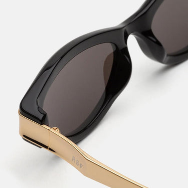 RetroSuperFuture Occhiali da Sole Solazu Black & Gold AY4 Oro/Nero Unisex