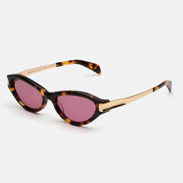 RetroSuperFuture Occhiali da Sole Solazu Burnt & Gold 9WK Oro Marrone/Rosa Unisex