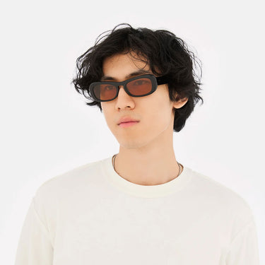 RetroSuperFuture Occhiali da Sole Sugo Refined PJV Nero Arancione Unisex 