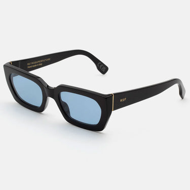 RetroSuperFuture Okulary Przeciwsłoneczne Teddy Azure 5QC Czarny/Niebieski Gradient Unisex 2