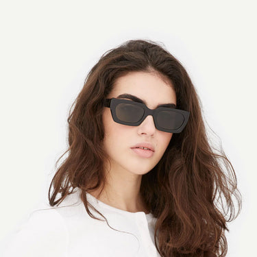 RetroSuperFuture Okulary Przeciwsłoneczne Teddy Black H5N Nero/Nero Unisex 4