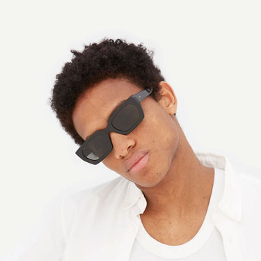 RetroSuperFuture Okulary Przeciwsłoneczne Teddy Black H5N Nero/Nero Unisex 2
