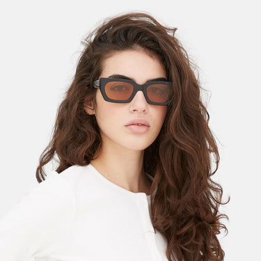 RetroSuperFuture Okulary Przeciwsłoneczne Teddy Refined BTR Czarny/Brązowy Gradient Unisex 4