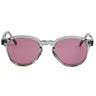 RetroSuperFuture Occhiali da Sole The Warhol Silver Pink ZPG Grigio Trasparente/Viola Unisex