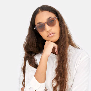 RetroSuperFuture Okulary Przeciwsłoneczne The Warhol Stilo ZWN Nero/Marrone Sfumato Unisex 4