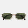RetroSuperFuture Gafas de Sol Huevo Clásico GI9 Oro/Verde Unisex