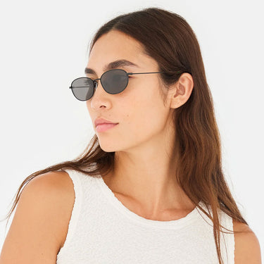 RetroSuperFuture Okulary Przeciwsłoneczne Uovo Nero 2F2 Nero/Nero Unisex 6