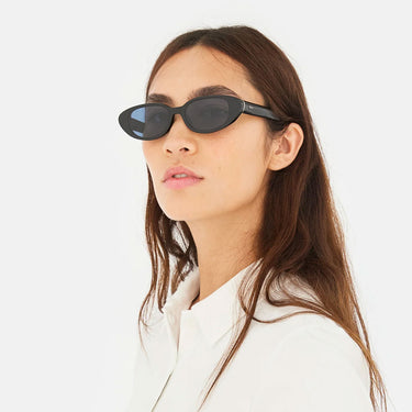 RetroSuperFuture Okulary Przeciwsłoneczne Vega Azure QQ7 Czarny/Niebieski Unisex 4