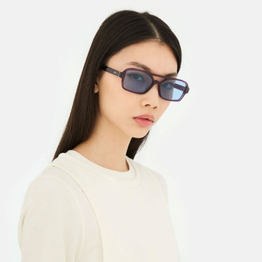 RetroSuperFuture Okulary Przeciwsłoneczne Vico Melanzana YAR Fioletowy/Niebieski Unisex 4