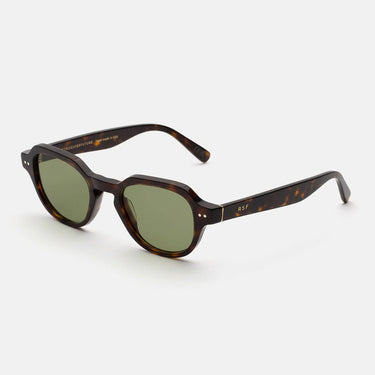 RetroSuperFuture Okulary Przeciwsłoneczne Voce 3627 BCH Havana/Zielony Unisex