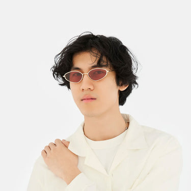 RetroSuperFuture Occhiali da Sole Zyra Violet 9II Oro Violetto Unisex 5