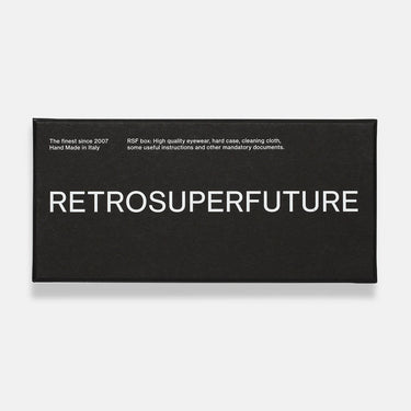 RetroSuperFuture Occhiali da Vista Numero 145 Nero 82O Nero Trasparente Unisex 6