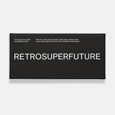 RetroSuperFuture Occhiali da Vista Numero 145 Side Fade CMF Marrone Trasparente Trasparente Unisex 6