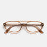 RetroSuperFuture Occhiali da Vista Numero 153 Cola 2P0 Marrone Chiaro Trasparente Unisex 
