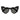 Saint Laurent Occhiali da Sole SL 181 LOU LOU 001 New Wave Nero/Grigio Donna