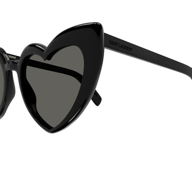 Saint Laurent Sonnenbrille SL 181 LOU LOU 001 New Wave Schwarz/Grau Damen 3