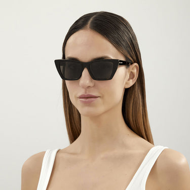 Saint Laurent Sunglasses SL 276 MICA 002 New Wave Havana-Gray Women 3