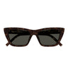 Saint Laurent Lunettes de Soleil SL 276 MICA 002 New Wave Havana-Gris Femme