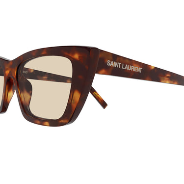 Saint Laurent Gafas de Sol SL 276 MICA 064 New Wave Marrón/Marrón Mujer
