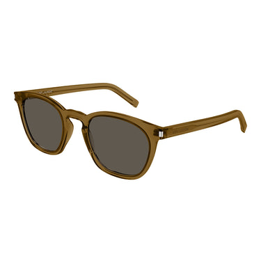 Saint Laurent Okulary Przeciwsłoneczne SL 28 050 Brązowy/Ciemny Brąz Unisex 2