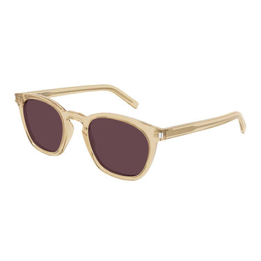 Saint Laurent Occhiali da Sole SL 28 055 Giallo Viola Unisex 1