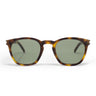 Saint Laurent Okulary Przeciwsłoneczne SL 28 SLIM 002 Havana-Zielone Unisex