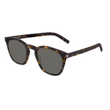 Saint Laurent Sunglasses SL 28 SLIM 003 Havana/Gray Unisex