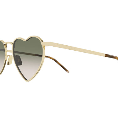 Saint Laurent Okulary Przeciwsłoneczne SL 301 LOULOU 011 Lou Lou Złoto/Zielony Gradient Unisex 3