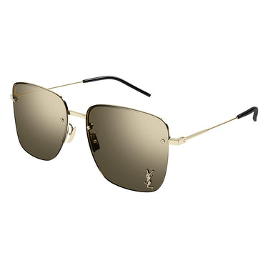 Saint Laurent Sonnenbrille SL 312 M 006 Gold/Braun Damen 1
