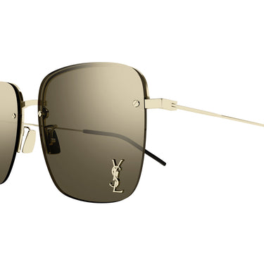 Saint Laurent Sonnenbrille SL 312 M 006 Gold/Braun Damen 2