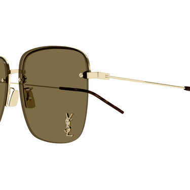 Saint Laurent Sonnenbrille SL 312 M 014 Gold/Dunkelbraun Damen 2