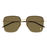 Saint Laurent Gafas de Sol SL 312 M 014 Oro/Marrón Oscuro Mujer