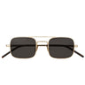 Saint Laurent Occhiali da Sole SL 331 004 Oro/Grigio Unisex 2
