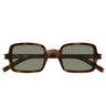 Saint Laurent Occhiali da Sole SL 332 002 Marrone Verde Unisex