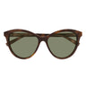 Saint Laurent Occhiali da Sole SL 456 010 Marrone/Verde Donna