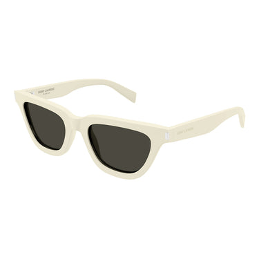 Saint Laurent Occhiali da Sole SL 462 SULPICE 018 Bianco/Nero Donna 2