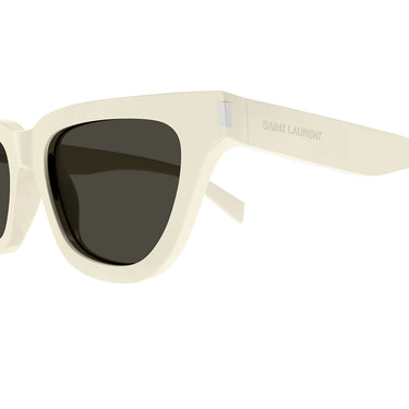 Saint Laurent Occhiali da Sole SL 462 SULPICE 018 Bianco/Nero Donna 3