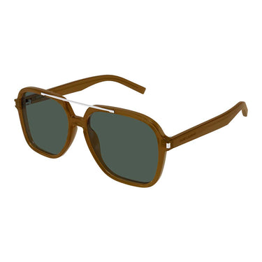 Saint Laurent Occhiali da Sole SL 545 004 Marrone/Verde Donna 1