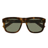 Saint Laurent Okulary Przeciwsłoneczne SL 558 011 Brązowo-Zielone Męskie 1