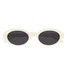 Saint Laurent Okulary Przeciwsłoneczne SL 567 005 Kość Słoniowa/Szary Unisex