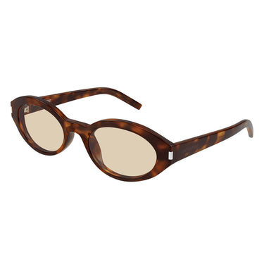 Saint Laurent Occhiali da Sole SL 567 008 Marrone/Marrone Unisex 2
