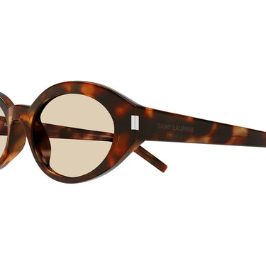Saint Laurent Occhiali da Sole SL 567 008 Marrone/Marrone Unisex 3
