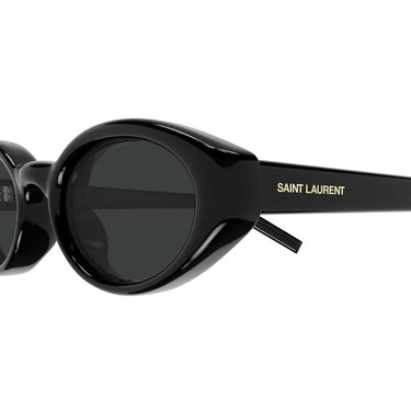 Saint Laurent Occhiali da Sole SL 567 PLUMP 001 Nero/Nero Donna 3