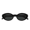 Saint Laurent Occhiali da Sole SL 567 PLUMP 001 Nero/Nero Donna