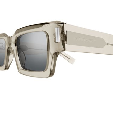 Saint Laurent Gafas de Sol SL 572 003 Beige/Plata Unisex