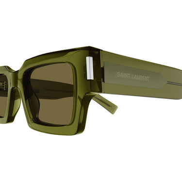 Saint Laurent Sonnenbrille SL 572 005 Grün/Braun Unisex 3
