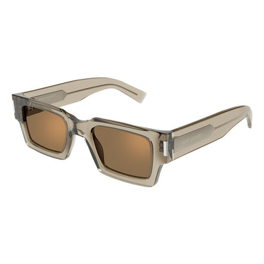 Saint Laurent Sonnenbrille SL 572 006 Gelb Braun Unisex 1