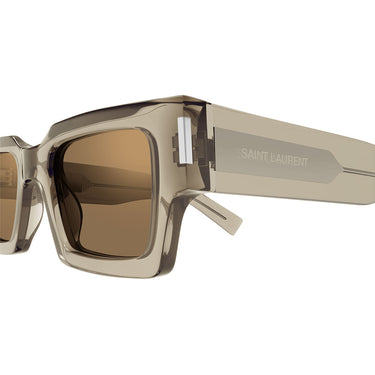 Saint Laurent Sonnenbrille SL 572 006 Gelb Braun Unisex 2